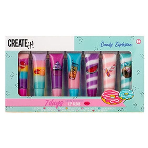 Creatit! Candy Explosion Lip Gloss Swirl 6,2ml 7τμχ