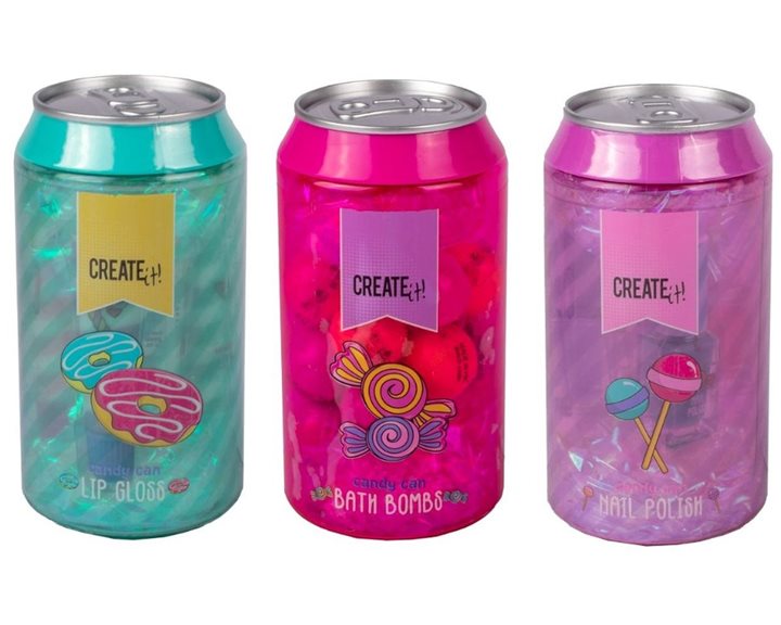 Creatit! Candy Can Nail Polish 3τμχ 3,5ml