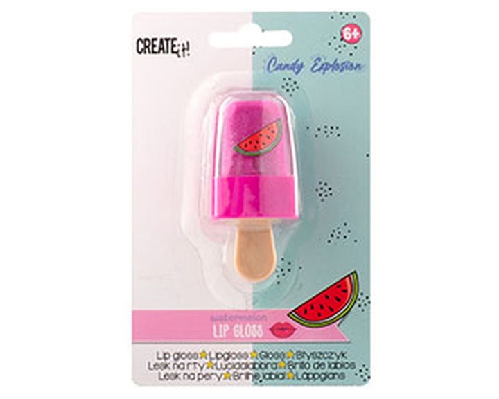 Creatit! Candy Lipgloss Popsticle Watermelon Scented 5ml