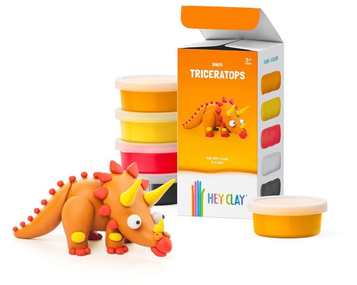 Κατασκευές Με Πηλό Claymates Triceratops 50137