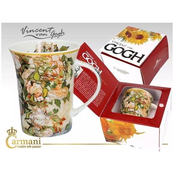 Κούπα Carmani 350ml V.Gogh Roses