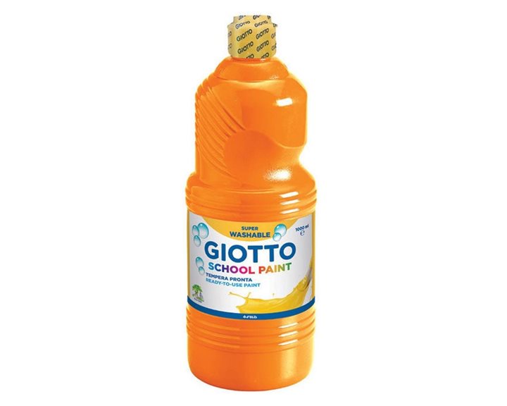 Τέμπερα Giotto 500ml Πορτοκαλί
