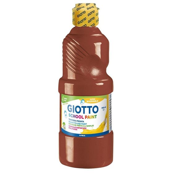 Τέμπερα Giotto 500ml Καφέ