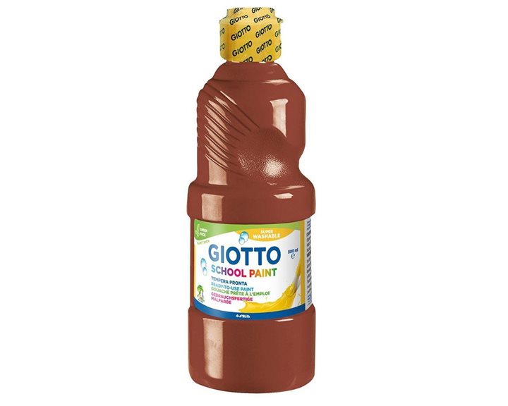 Τέμπερα Giotto 500ml Καφέ