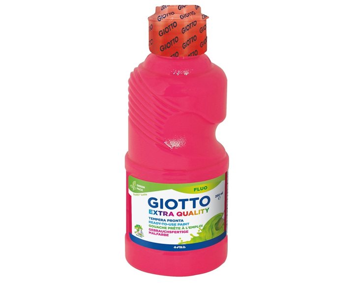 Τέμπερα Giotto 250 ml Ροζ Φωσφοριζέ