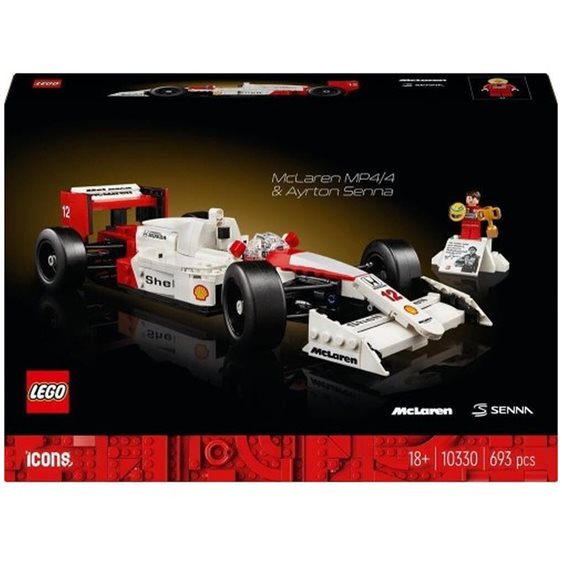 LEGO Icons McLaren MP4/4 & Αϊρτον Σένα 10330