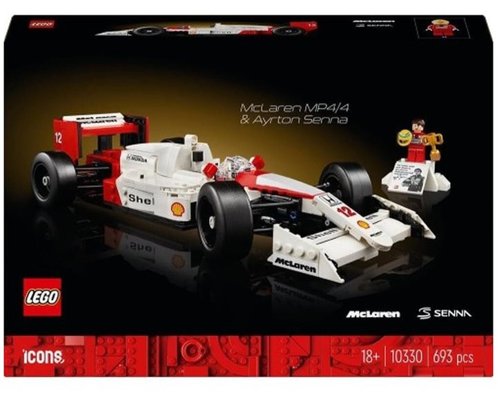 LEGO Icons McLaren MP4/4 & Αϊρτον Σένα 10330