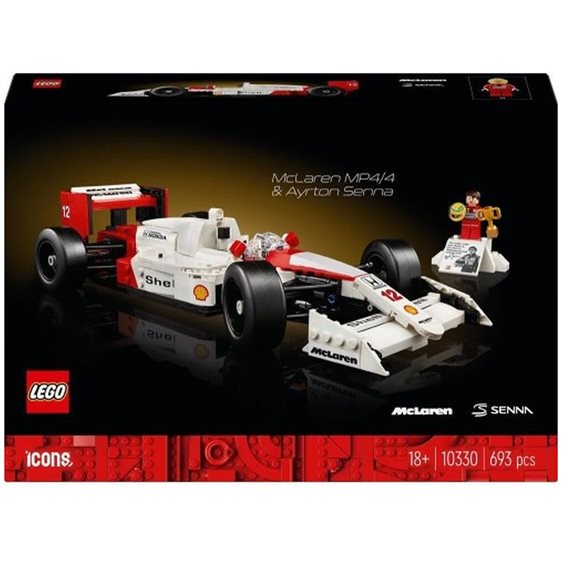 LEGO Icons McLaren mp4/4 & Αιτον Σένα 10330
