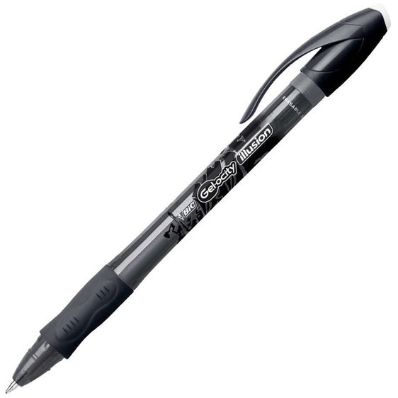 Στυλό Bic Illusion Black Gel BCL B12 Erasable