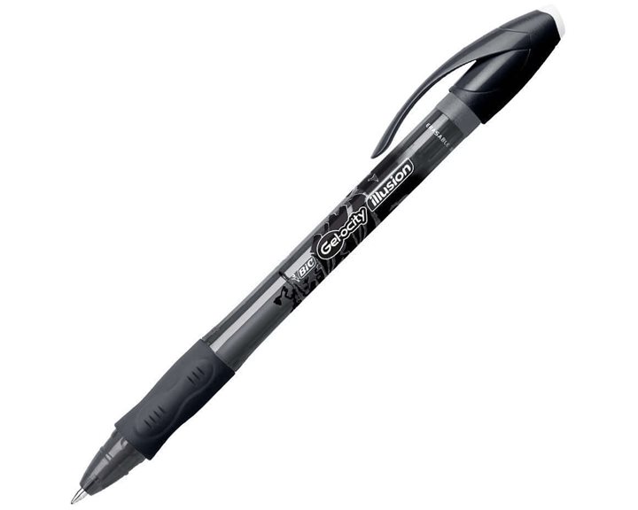 Στυλό Bic Illusion Black Gel BCL B12 Erasable