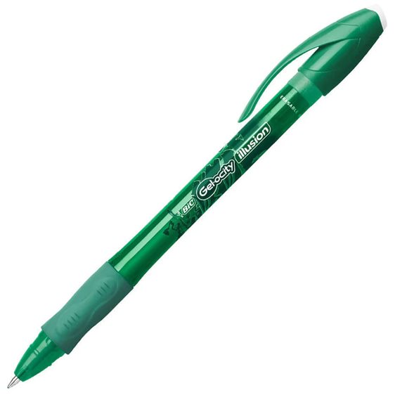 Στυλό Bic Illusion Green Gel BCL B12 Erasable