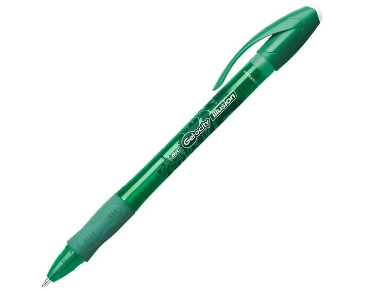Στυλό Bic Illusion Green Gel BCL B12 Erasable