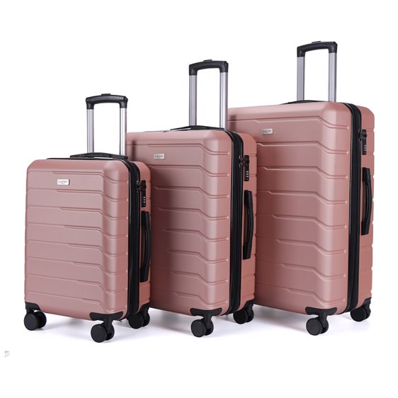 Βαλίτσα Ταξιδίου Τρόλει ABS  Lavor  Ροζ 1-601 50εκ.