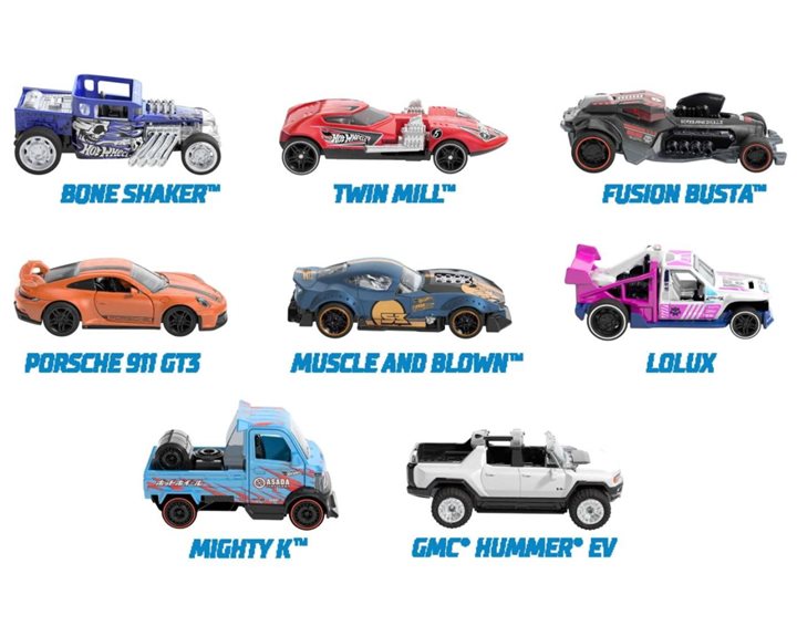 Hot Wheels Speeders Αυτοκινητάκι Assorted 1:43 Pull Back