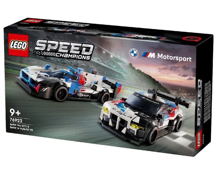 LEGO Speed Champions Αγωνιστικά Αυτοκίνητα BMW M4 GT3 & M Hybrid V8 76922