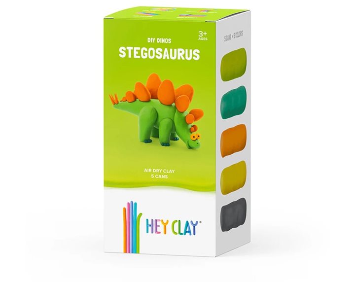 Κατασκευές Με Πηλό Hey Clay Stegosaurus