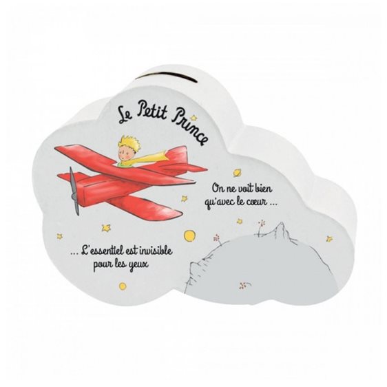 Enesco Κουμπαράς Πήλινος Le Petit Prince Avion