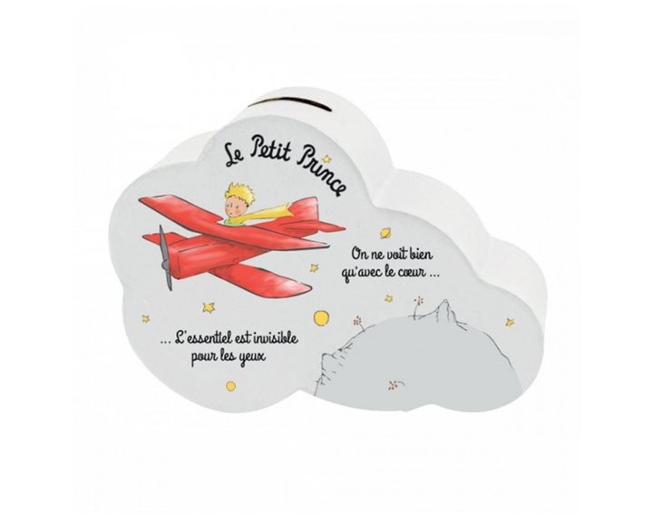 Enesco Κουμπαράς Πήλινος Le Petit Prince Avion