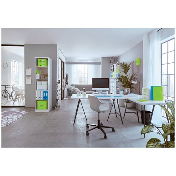 Ντοσιέ A4 Leitz PP WOW Με Λάστιχο Green 4599-00-54