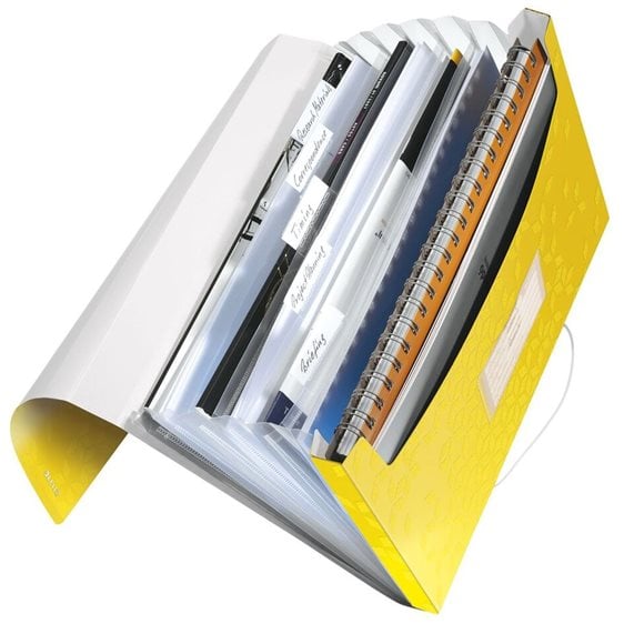 Αρχειοθήκη Leitz PP 6Θέσεων Yellow