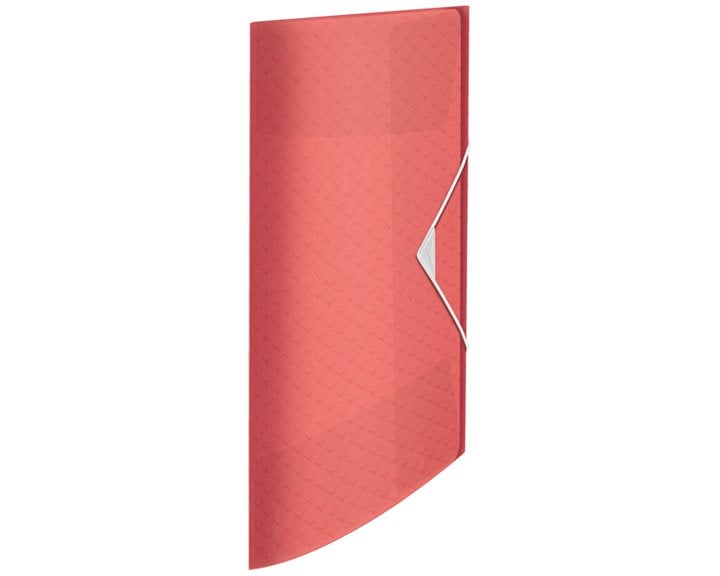 Ντοσιέ Esselte Α4 PP Colour Breeze με λάστιχο Coral 628439