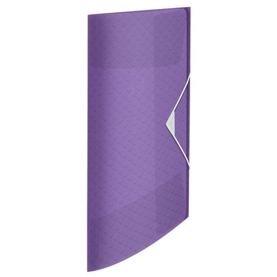 Ντοσιέ Esselte Α4 PP Colour Breeze με λάστιχο Lavender 628440