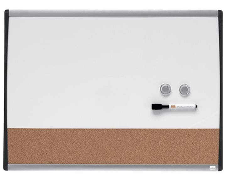 Nobo Combination Board with Arched Frame 585x430mm 1903810