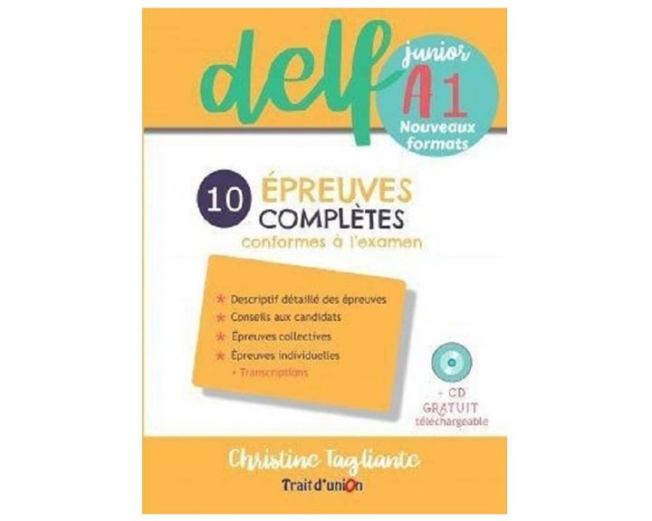 Nouveau  Delf Junior A1 10 Epreuves Completes