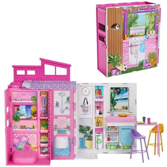 Mattel Barbie Getaway Σπιτάκι - Βαλιτσάκι HRJ76