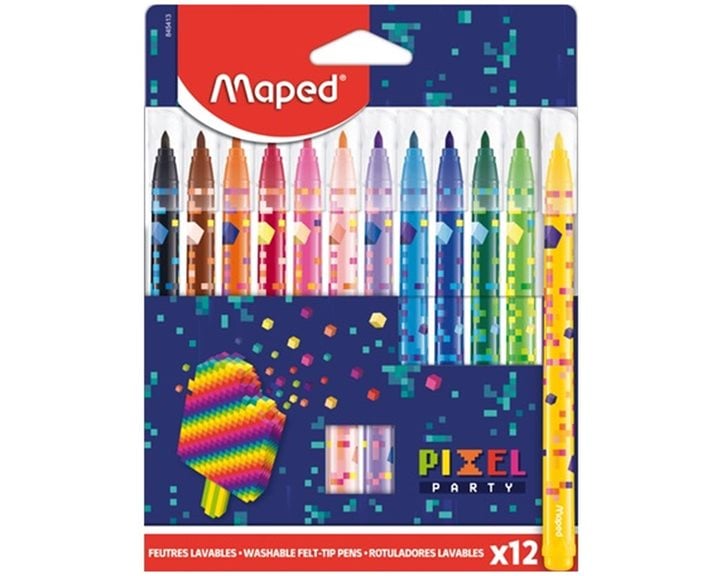 Μαρκαδόροι Maped Pixel 12τμχ. 845413