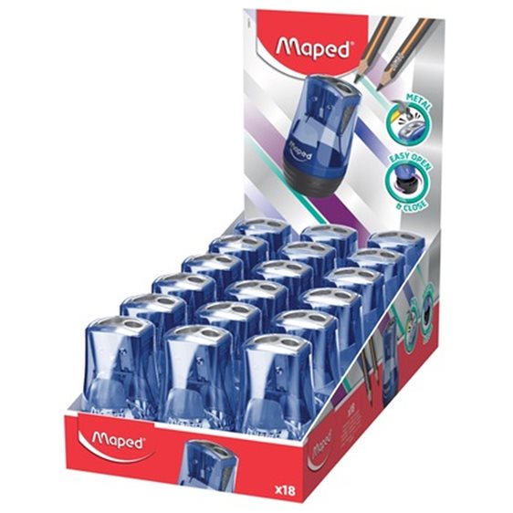 Ξύστρα Maped 2 Τρύπες  Tonic Metal 068611
