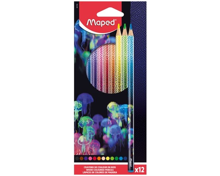 Μαρκαδόρος Maped Deepsea 12τμχ. 845703