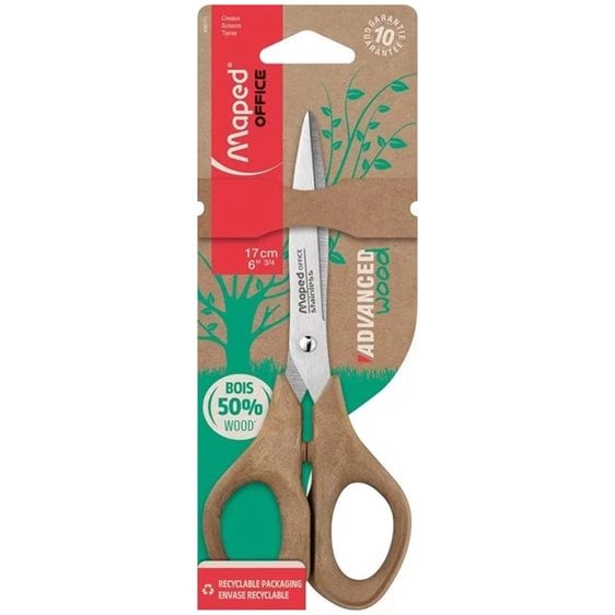 Ψαλίδι Maped 17cm Wood Οικολογικό 496111