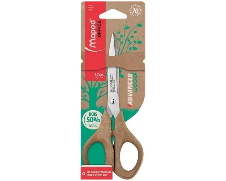 Ψαλίδι Maped 17cm Wood Οικολογικό 496111
