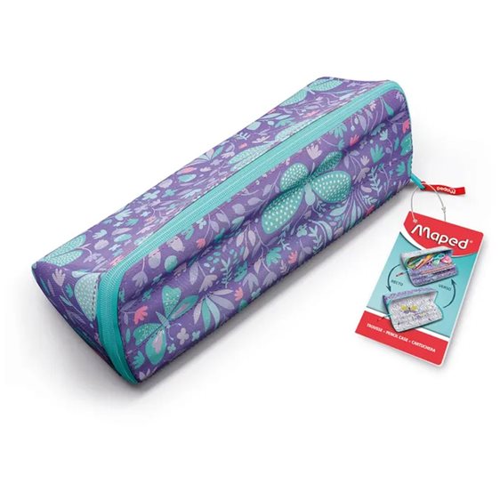 Κασετίνα Maped Essential Pastel Butterfly Glitter 931912
