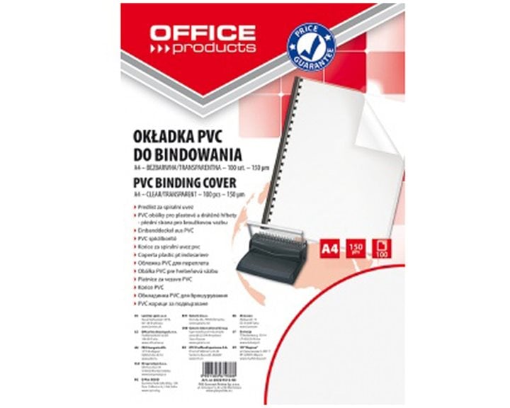 Ζελατίνα Βιβλιοδεσίας Office Α4 150mic (100τ)  20221515-90
