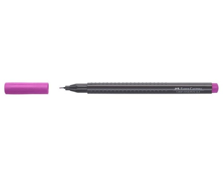 Μαρκαδόρος Faber-Castell Grip Finepen 0.4 Μωβ
