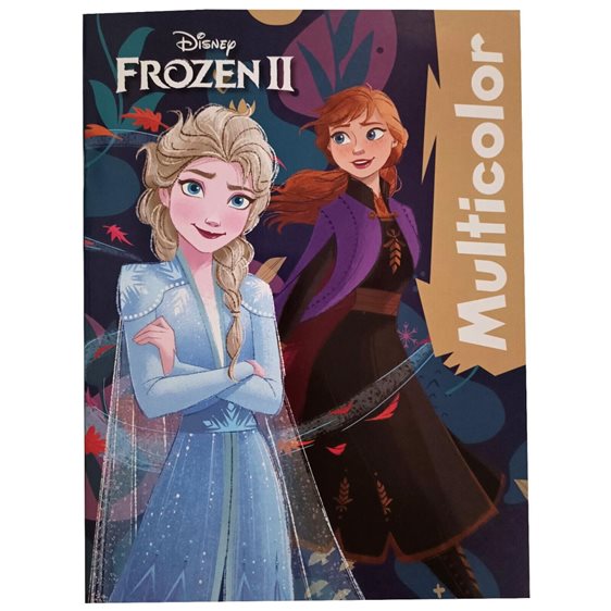 Βιβλίο Ζωγραφικής Α4 Frozen 32 Σελίδες Χρωματισμού σε 2 Σχέδια