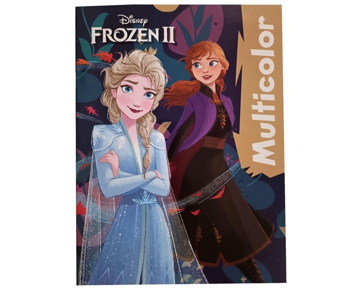 Βιβλίο Ζωγραφικής Α4 Frozen 32 Σελίδες Χρωματισμού σε 2 Σχέδια