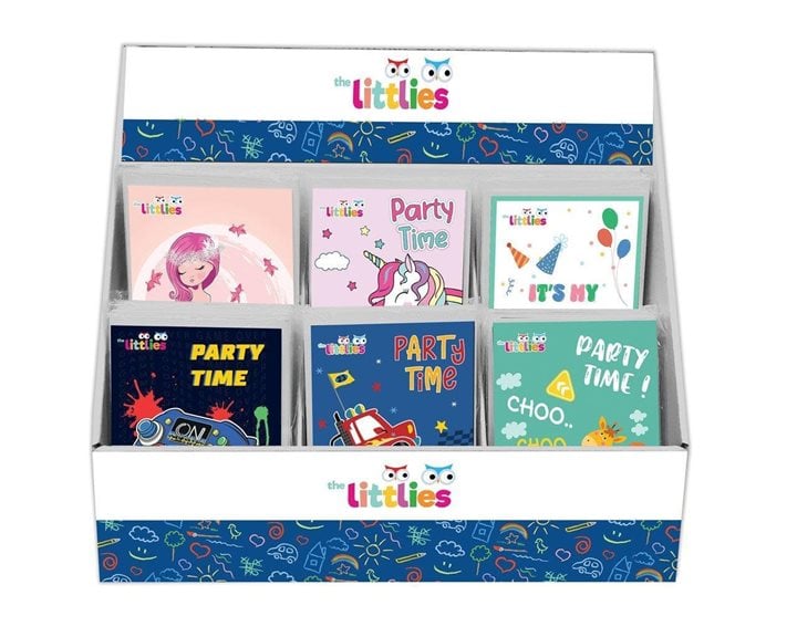 Προσκλήσεις για Πάρτι The Littlies 6τμχ.6 σχεδια 646740