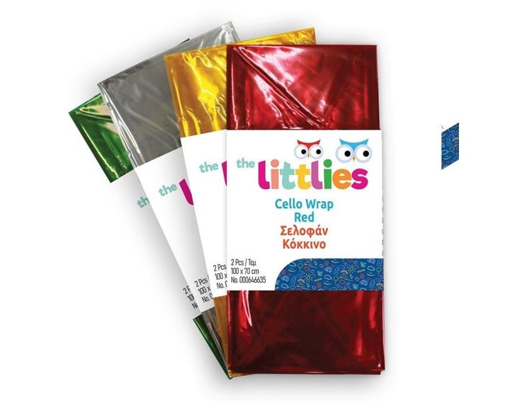 Σελοφάν Διάφανο The littlies 70x100 2τεμ.