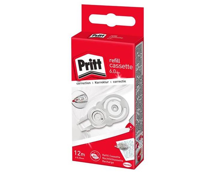 Διορθωτική Ταινία Pritt ανταλακτικό Roller 6mmx12m Η-857