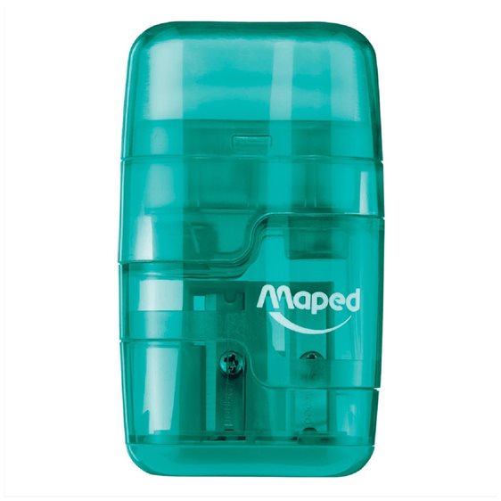 Γόμα Ξύστρα Maped Connect με 2 Τρύπες 049211