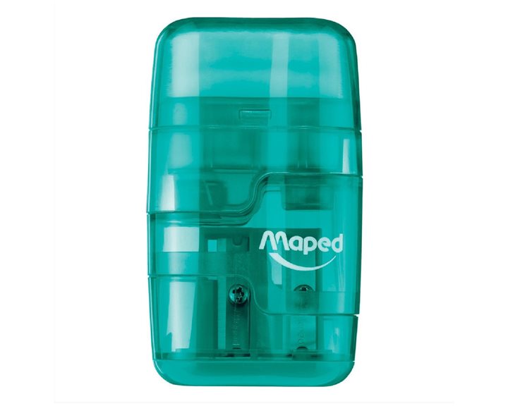 Γόμα Ξύστρα Maped Connect με 2 Τρύπες 049211