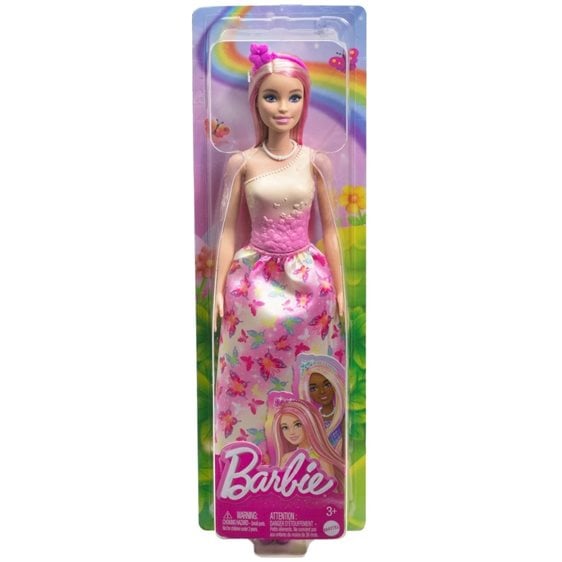 Mattel Barbie A Touch Of Magic Πριγκίπισσα - Ροζ Ανταύγιες HRR08