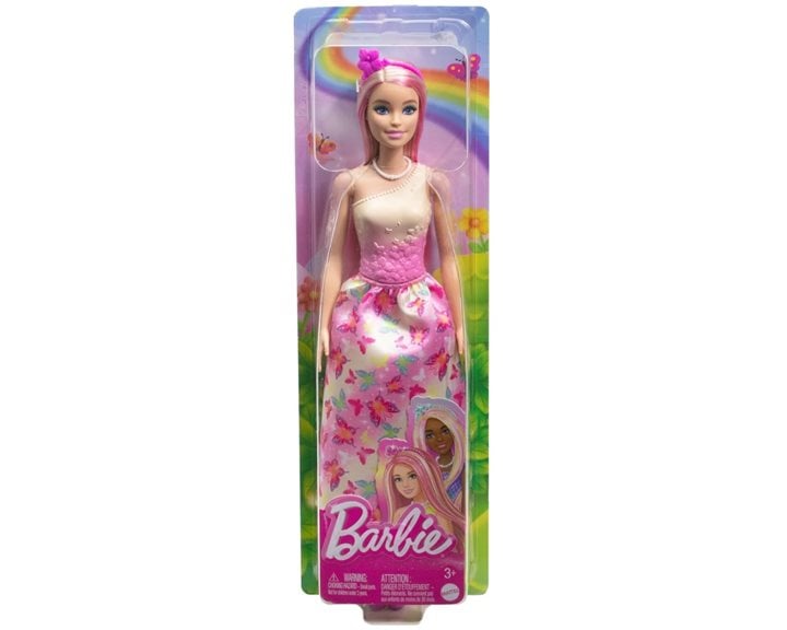 Mattel Barbie A Touch Of Magic Πριγκίπισσα - Ροζ Ανταύγιες HRR08