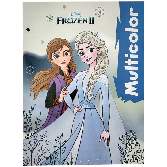 Βιβλίο Ζωγραφικής Α4 Frozen 32 Σελίδες Χρωματισμού σε 2 Σχέδια