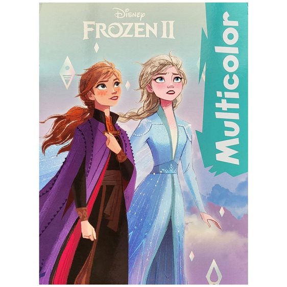Βιβλίο Ζωγραφικής Α4 Frozen 32 Σελίδες Χρωματισμού σε 2 Σχέδια