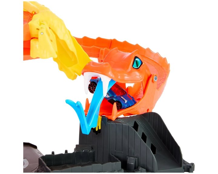 Mattel Hot Wheels Pizza Slam Cobra Attack City Πίστα Φίδι HTN81
