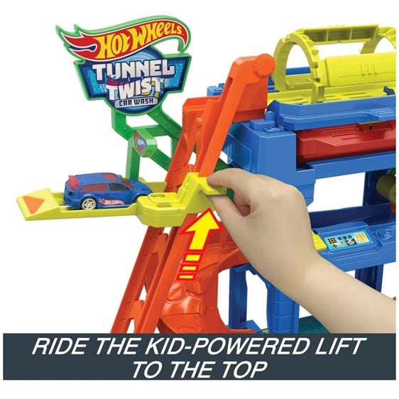 Mattel Hot Wheels City Tunnel Twist Car Wash HTN80